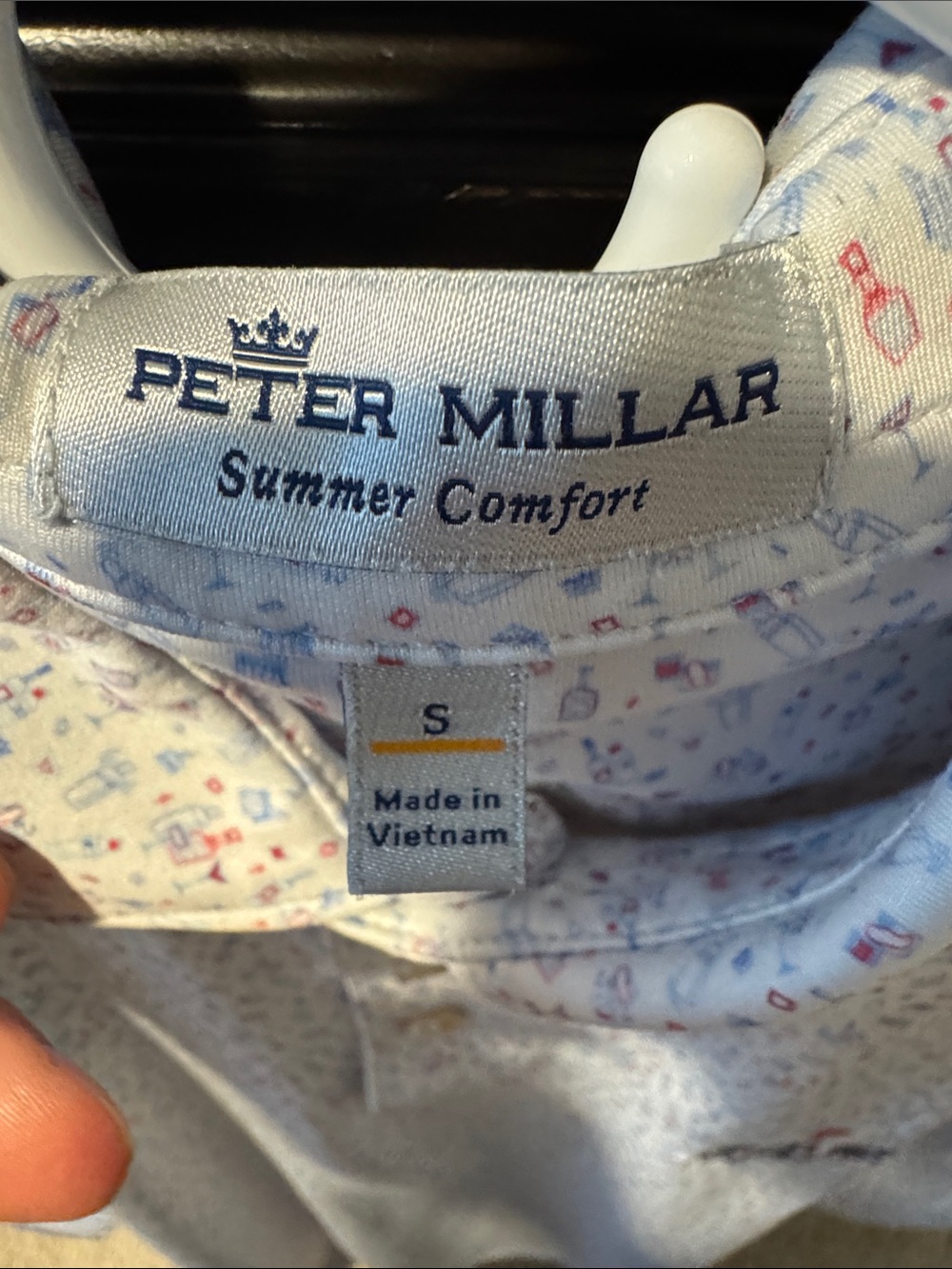 White Peter Millar Polo - Picture 2 of 7